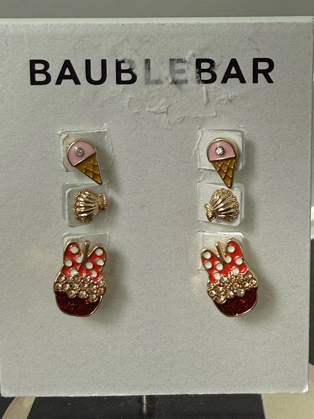 Sugarfix by BaubleBar NEW Set of 3 Post earrings